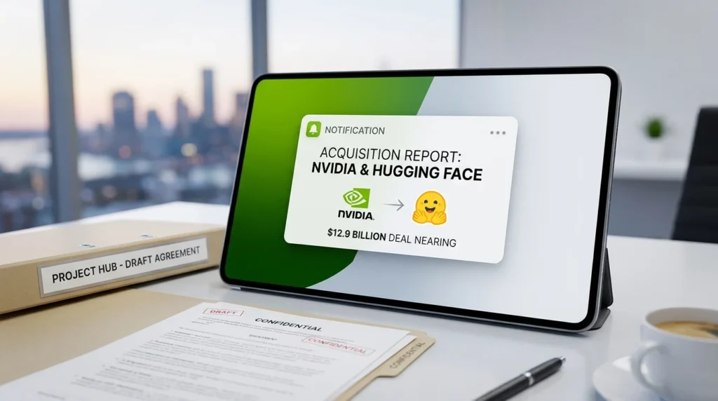 Nvidia reportedly nears $12.9 billion deal to acquire Hugging Face