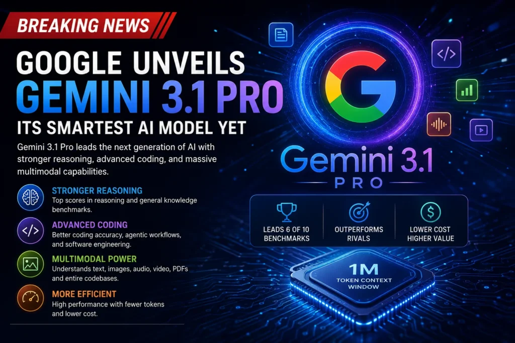 google gemini 3 1 pro release