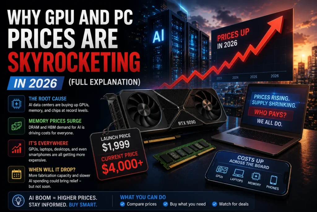 gpu pc prices skyrocketing 2026